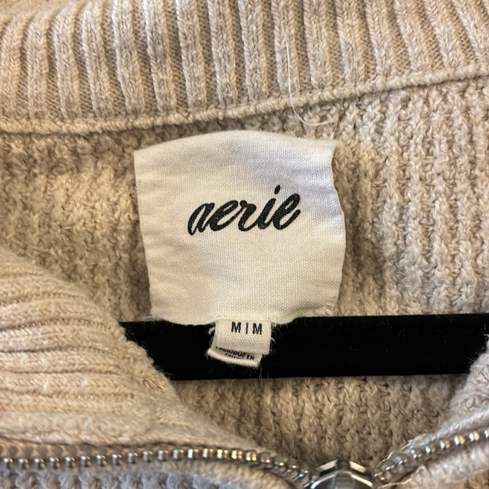 Oversized aerie quarter zip sweater - Picture 2 of 3